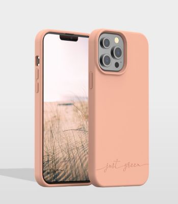 Coque JUST GREEN iPhone 13 Pro Bio sable