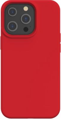 Coque BIGBEN CONNECTED iPhone 13 Pro SoftTouch rouge
