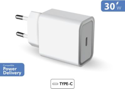 Chargeur secteur FORCE POWER FPLICS1C30WPDW Chargeur secteur FORCE POWER FPLICS1C30WPDW