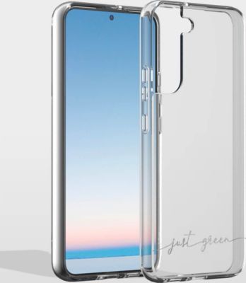 Coque JUST GREEN Coque Samsung Galaxy S22+ 5G Infinia Transparente - 100 % Recyclable Just Green