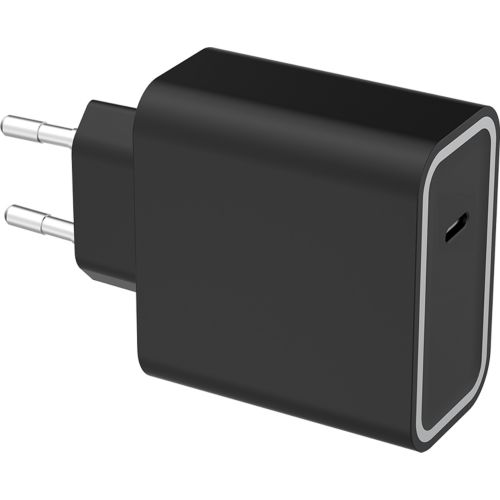Chargeur pour téléphone mobile Force Power Chargeur secteur USB A + Cable  USB C 1.2m Recycle Gris sur