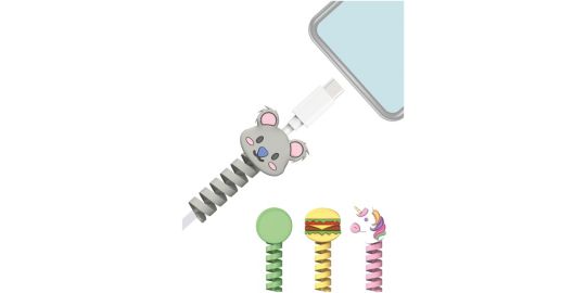 Câble alimentation BBC Pack de 4 identificateurs de cable