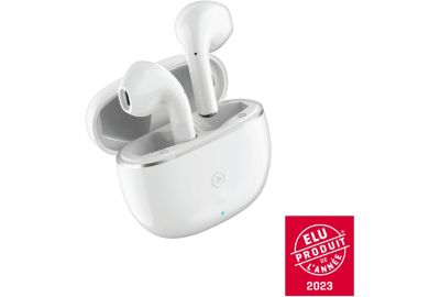 Ecouteurs FORCE PLAY True Wireless Blanc