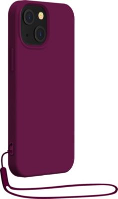 Coque BIGBEN CONNECTED iPhone 14Plus silicone+Dragonne violet