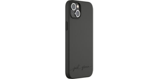 Coque JUST GREEN iPhone 14 Plus Bio noir