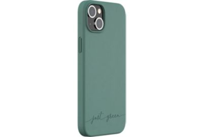 Coque JUST GREEN iPhone 14 Plus Bio vert nuit