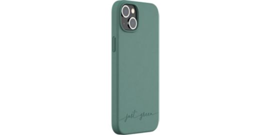 Coque JUST GREEN iPhone 14 Plus Bio vert nuit