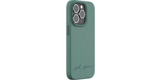 Coque JUST GREEN iPhone 14 Pro BIO vert nuit