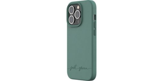 Coque JUST GREEN iPhone 14 Pro BIO vert nuit