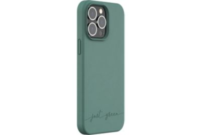 Coque JUST GREEN iPhone 14 Pro Max BIO vert nuit