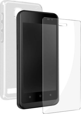 Coque BIGBEN CONNECTED Logicom Wave + Verre Trempé