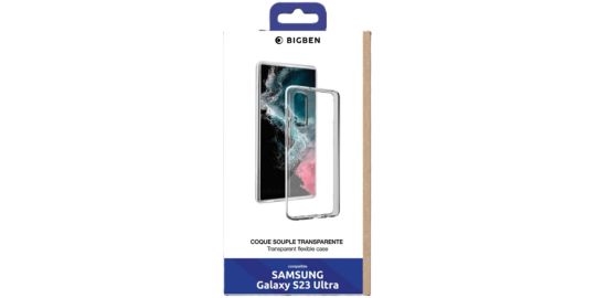 Coque BIGBEN CONNECTED Samsung S23Ultra Transparente