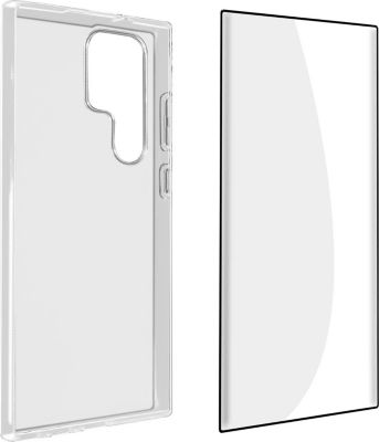 Coque BIGBEN CONNECTED Samsung S23 Ultra + Verre Trempé Noir Coque BIGBEN CONNECTED Samsung S23 Ultra + Verre Trempé Noir