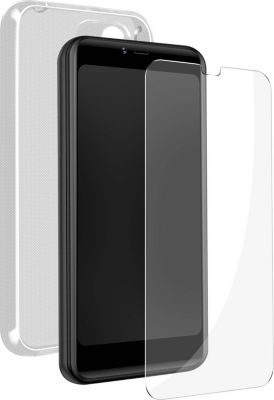 Coque BIGBEN CONNECTED Logicom Five + Verre Trempé