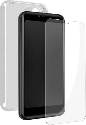 Coque BIGBEN CONNECTED Logicom Five + Verre Trempé