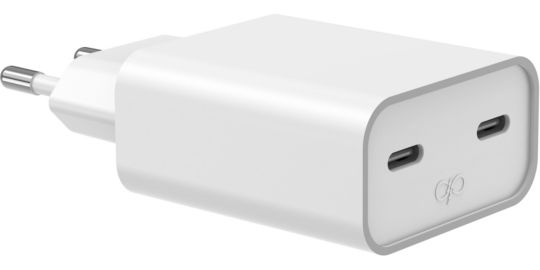 Chargeur FORCE POWER 2x USB-C 45W Recyclé Blanc