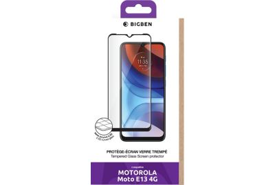 Protège écran BIGBEN Motorola E13 4G black