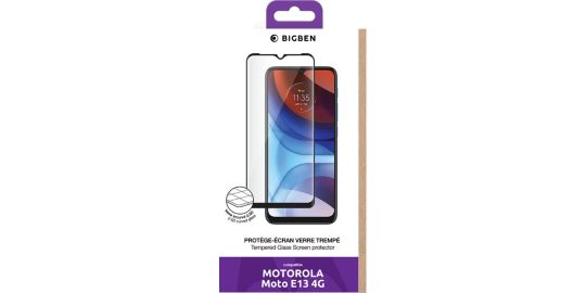 Protège écran BIGBEN Motorola E13 4G black