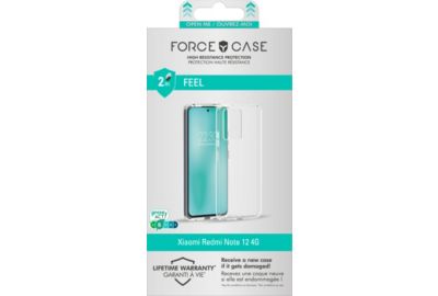 Coque FORCE CASE Xiaomi Redmi Note 12 4G transparent