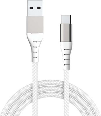 Câble USB FORCE POWER Renforcé USB A / USB C 2m 3A 15W