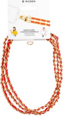 Cordon BIGBEN CONNECTED Smartphone Universelle en Chaîne Gold