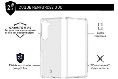 Coque FORCE CASE Z Fold 5 Duo Transparent