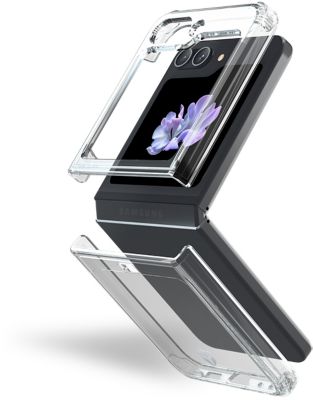 Coque FORCE CASE Z Flip 5 Duo Transparent