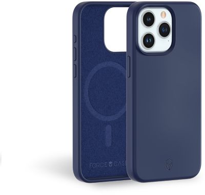 Coque FORCE CASE iPhone 15 Pro silicone Navy