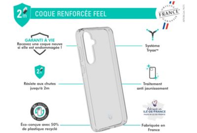 Coque FORCE CASE Samsung A55 Transparente OFG