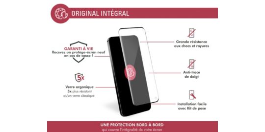 Protège écran FORCE GLASS Honor Magic 6 Pro verre trempé