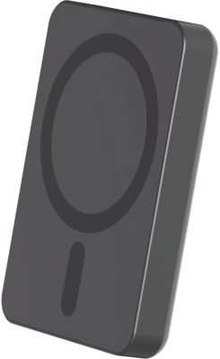 Batterie externe FORCE POWER 5000mAh MagSafe 15W Noir