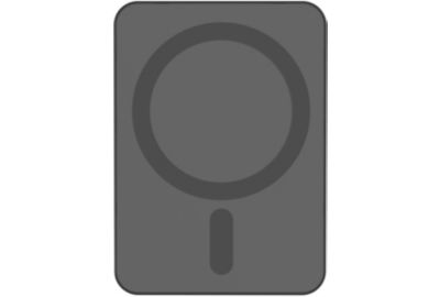 Batterie externe FORCE POWER 5000mAh MagSafe 15W Noir