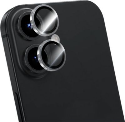 Protège écran FORCE GLASS pour iPhone 16 Plus en Verre Trempé Plat