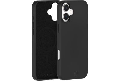 Coque FORCE CASE iPhone 16 MagSafe siliconne Noir