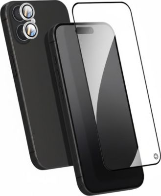 Coque FORCE GLASS pour iPhone 16 Verre Organique Antichoc