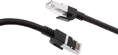 Câble Ethernet FORCE POWER Tressé Blindage S/FTP Mâle/Mâle 1.5m