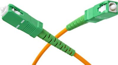 Câble optique FORCE POWER SC/APC vers SC/APC Mâle/Mâle Monomode 2m Câble optique FORCE POWER SC/APC vers SC/APC Mâle/Mâle Monomode 2m