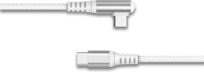 Câble USB FORCE POWER USB-C vers USB-C 60W 3A Coudé Renforcé 2