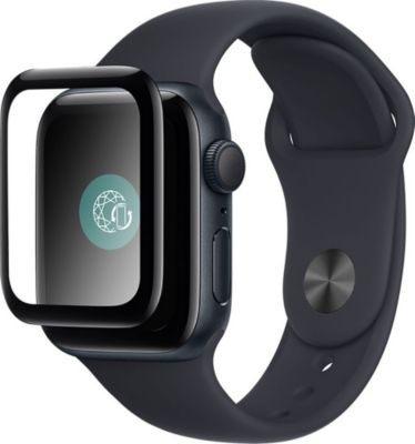 Protège écran FORCE GLASS pour Apple Watch 7/8/9 en Verre Trempé