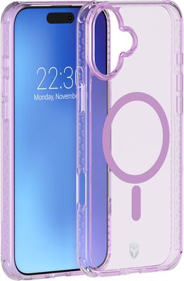 Coque FORCE CASE iPhone 16 Air Frost MagSafe Violet