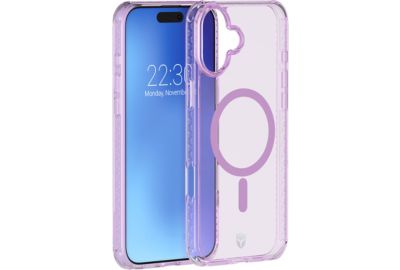 Coque FORCE CASE iPhone 16 Air Frost MagSafe Violet