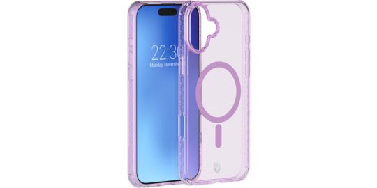 Coque FORCE CASE iPhone 16 Air Frost MagSafe Violet