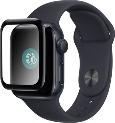 Protège écran FORCE GLASS pour Apple Watch 7/8/9 en Verre Trempé