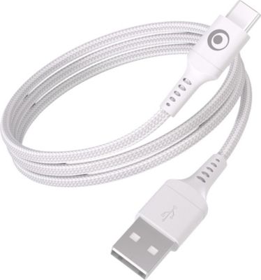 Câble USB BIGBEN CONNECTED USB-A / USB-C 15W 3A en Nylon Tissé 1.2m