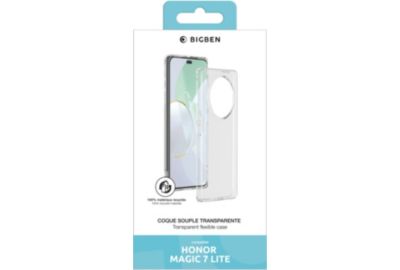 Coque BIGBEN CONNECTED Honor Magic 7 Lite Transparente
