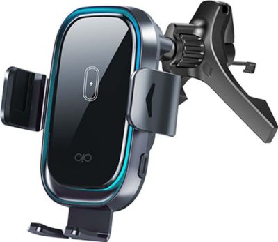 Support smartphone FORCE POWER avec Charge sans Fil 15W Qi Rapide