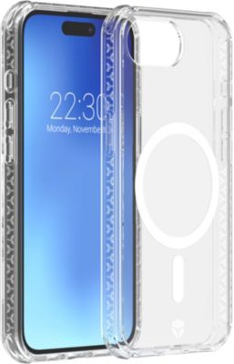 Coque FORCE CASE iPhone 16e MagSafe Transparente