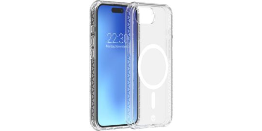 Coque FORCE CASE iPhone 16e MagSafe Transparente