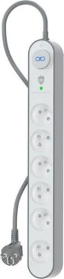Multiprise FORCE POWER 6 Voies Type E 1120J avec Parafoudre