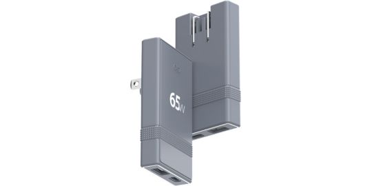 Chargeur + câble FORCE POWER de voyage 65W de voyage GaN USB-A + C